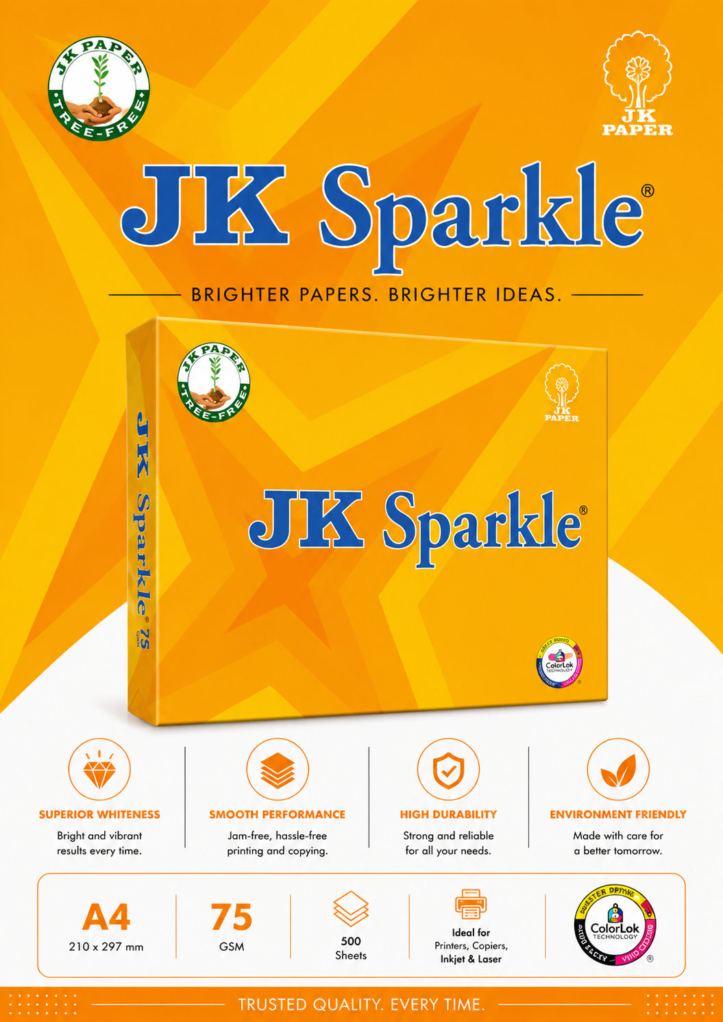 JK Sparkle 75 GSM