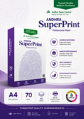 Andhra SuperPrint A4 Copier Paper 70 GSM