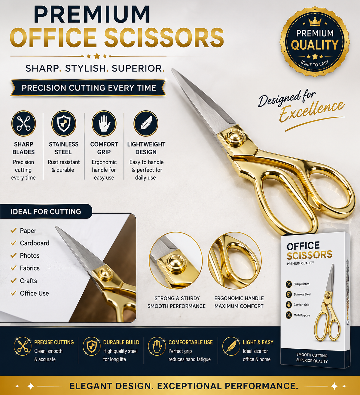 TAILORING GOLDEN SCISSOR