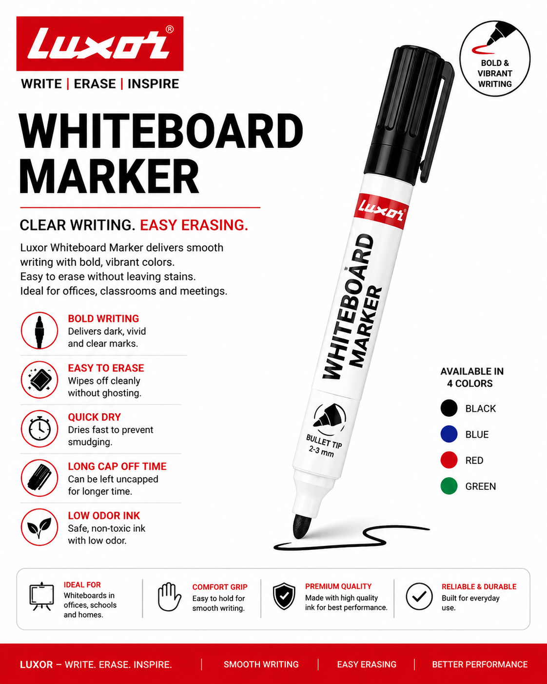 LUXOR WHITEBOARD MARKER