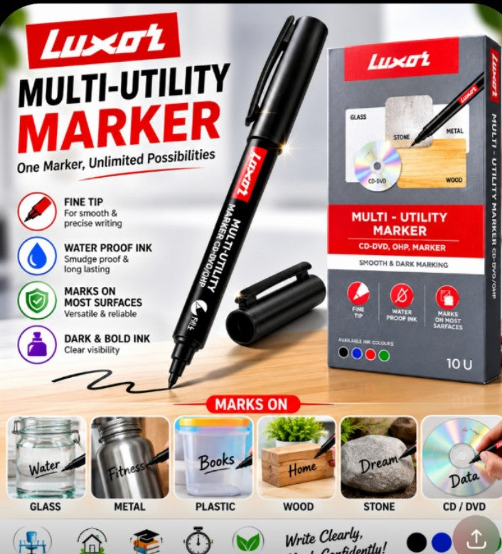 LUXOR CD MARKER &OHP MARKER